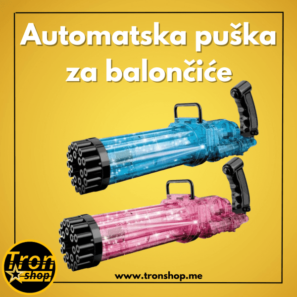 Velika Automatska puška za balončiće