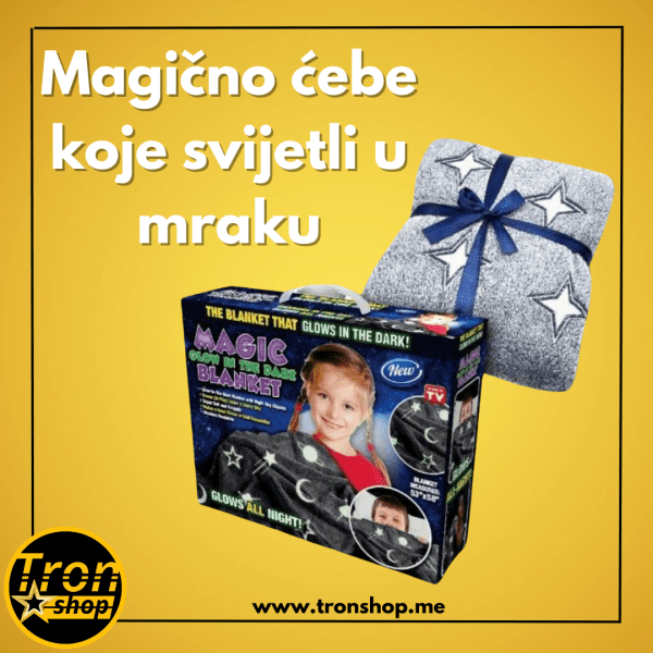 Dječije magično ćebe koje svijetli u mraku