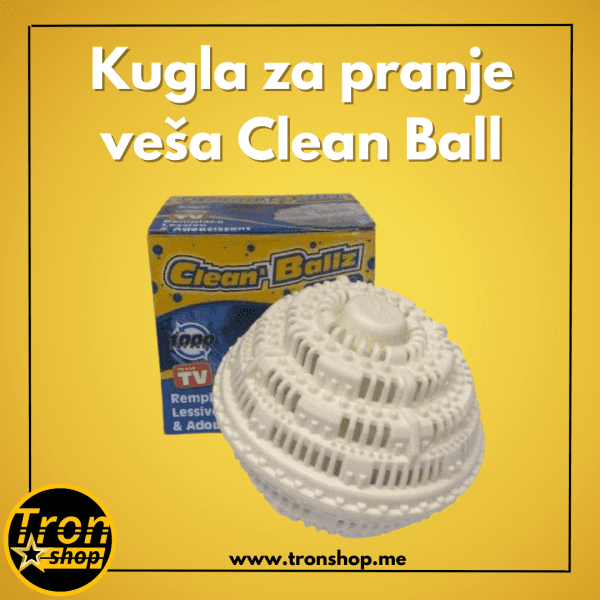 Kugla za pranje veša Clean ball bez hemije-100% ECO