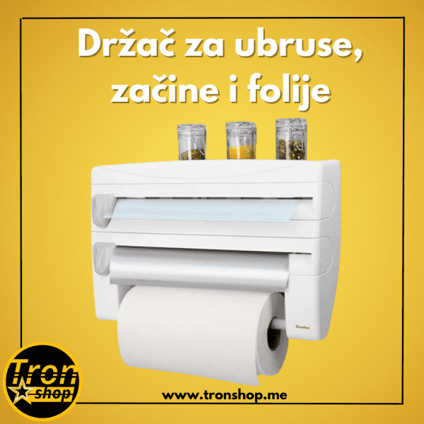 4u1 Držač za ubruse, začine i folije