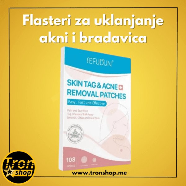 Flasteri za uklanjanje bradavica i akni