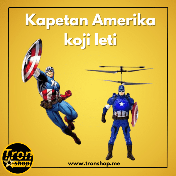 Super HEROJ Kapetan Amerika koji leti