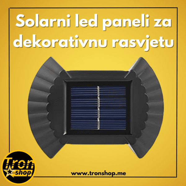 Solarni vodootporni led paneli za dekorativnu rasvjetu