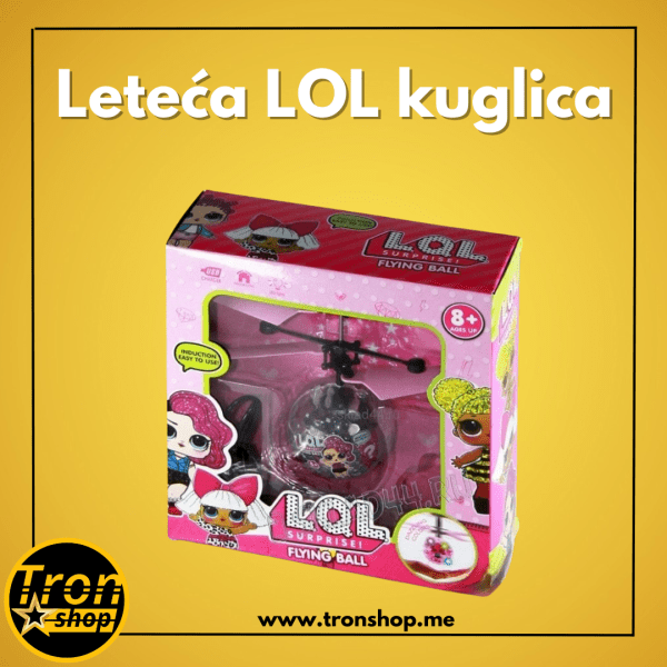 Čarobna leteća LOL kuglica koja svijetli