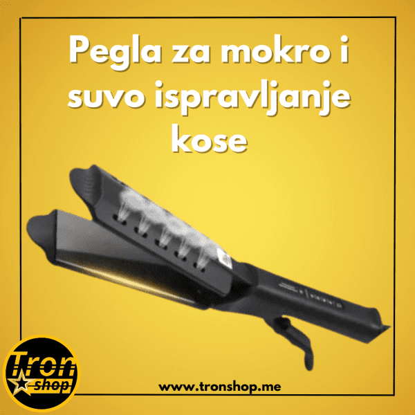 Pegla za kosu za morko i suvo ispravljanje kose