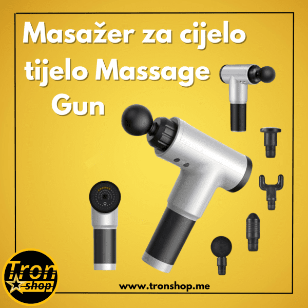 Masažni pištolj za cijelo tijelo – Masažer Massage Gun