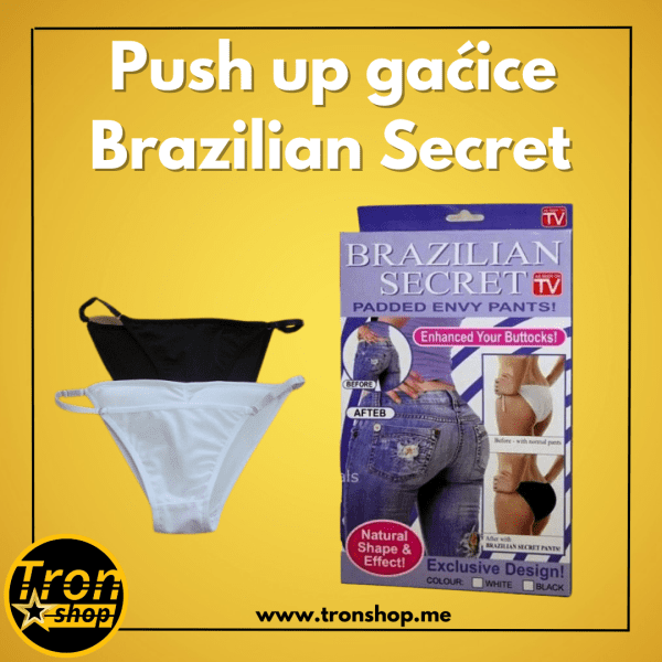 Brazilian Secret – push up gaćice za oblikovanje zadnjice