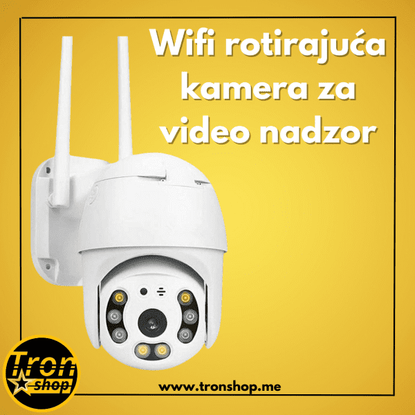 Wifi smart kamera Rotirajuća za video nadzor