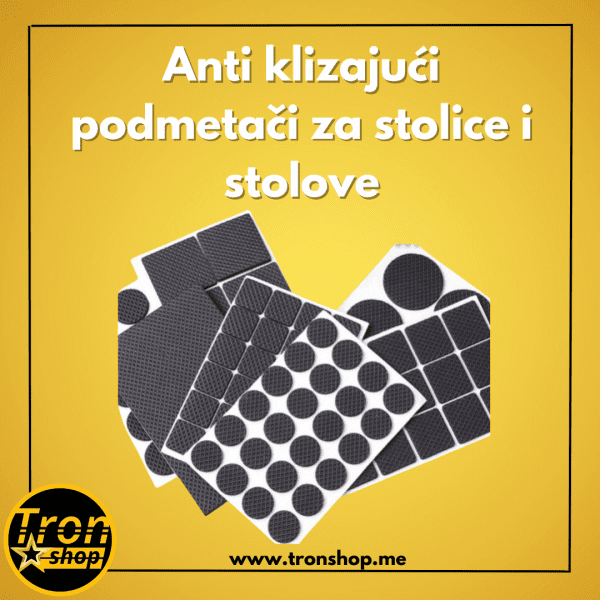 Anti klizajući podmetači za stolice stolove i zaštita za podove