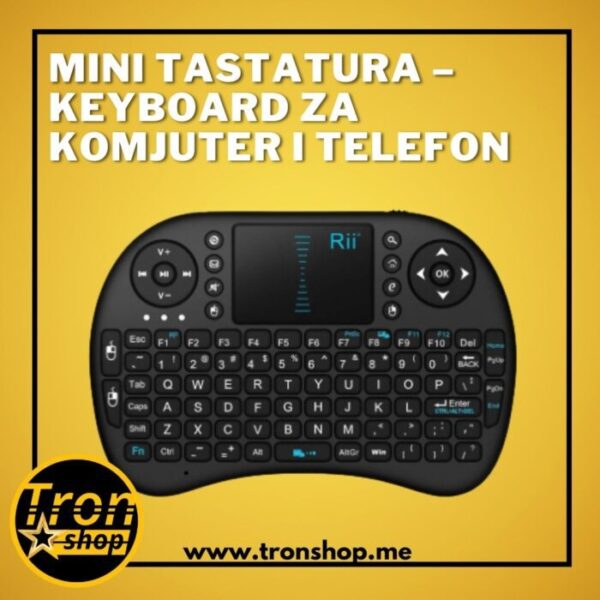 Wireless mini tastatura