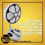 Ventilator sa noćnim svijetlom