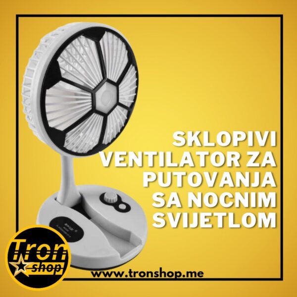 Ventilator sa noćnim svijetlom
