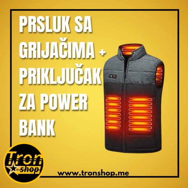 Prsluk sa grijačima