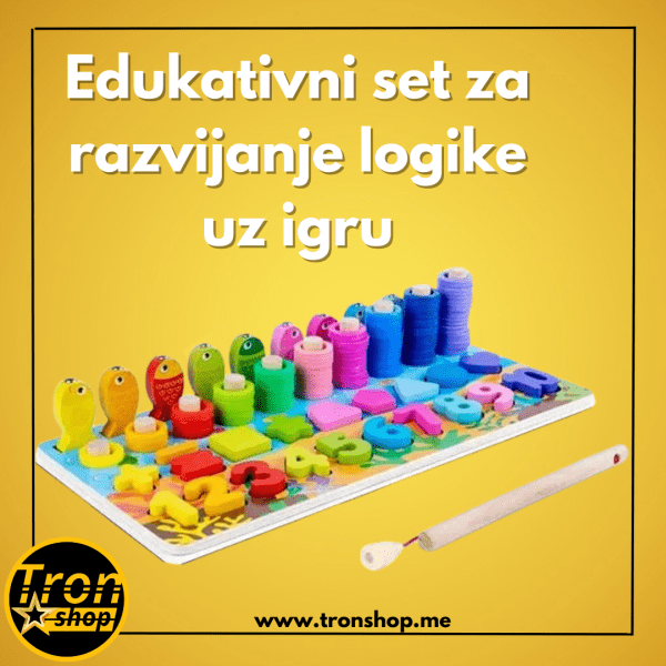 Edukativni set za razvijanje logike uz igru
