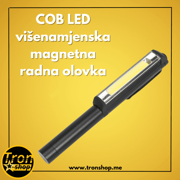 COB LED višenamjenska magnetna radna olovka