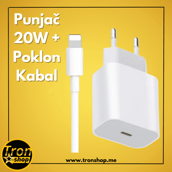 Punjač 20W + poklon kabal
