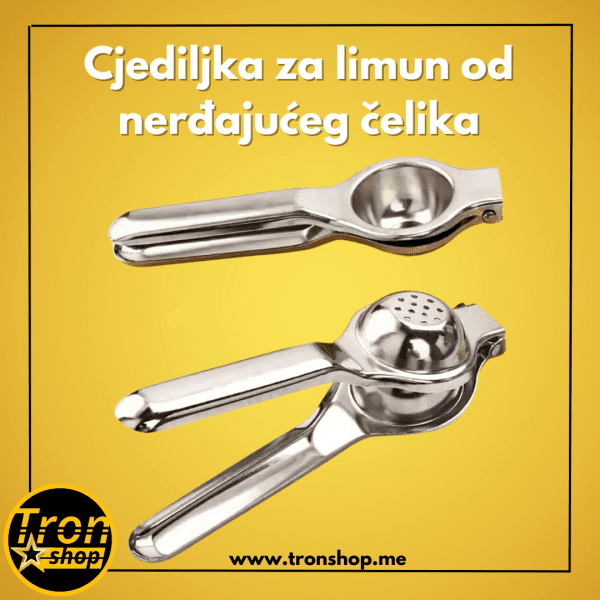 Cjediljka za limun od nerđajućeg čelika