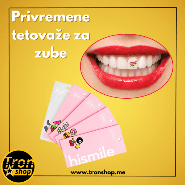 Privremene tetovaže za zube