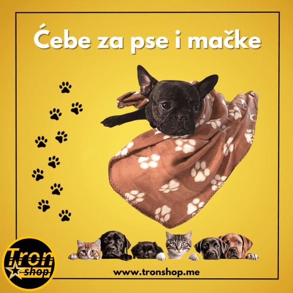 Ćebe za pse i mačke