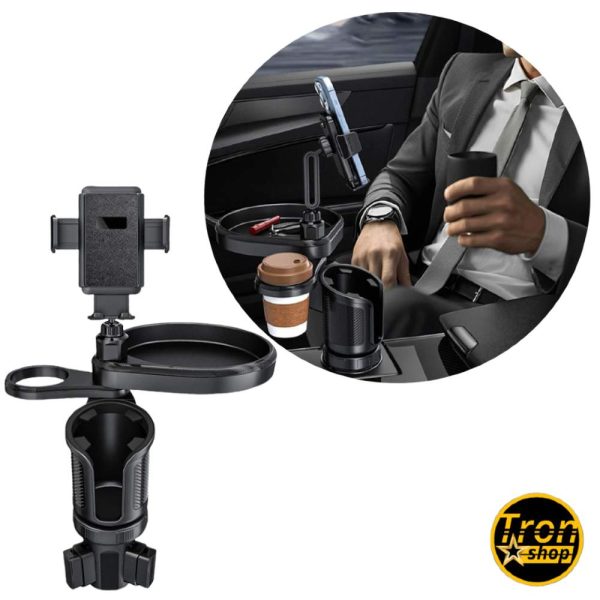4u1 veliki auto držač za hranu piće i telefon