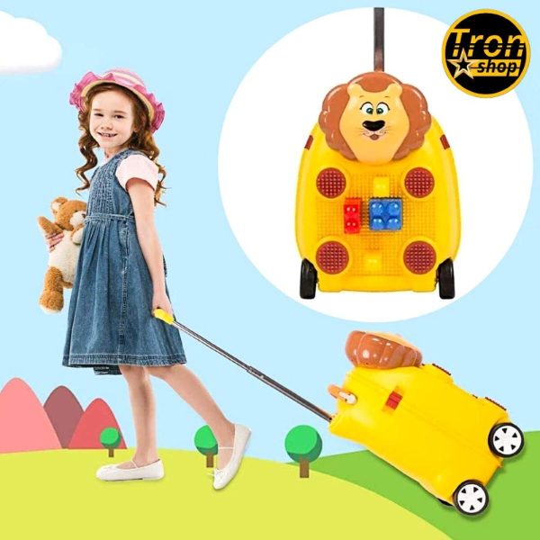 Lav dečiji kofer bluethoot zvučnik mikrofon