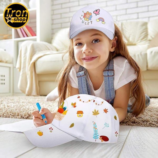 Bojanka kačket uradi sam kreativan proizvod za mališane