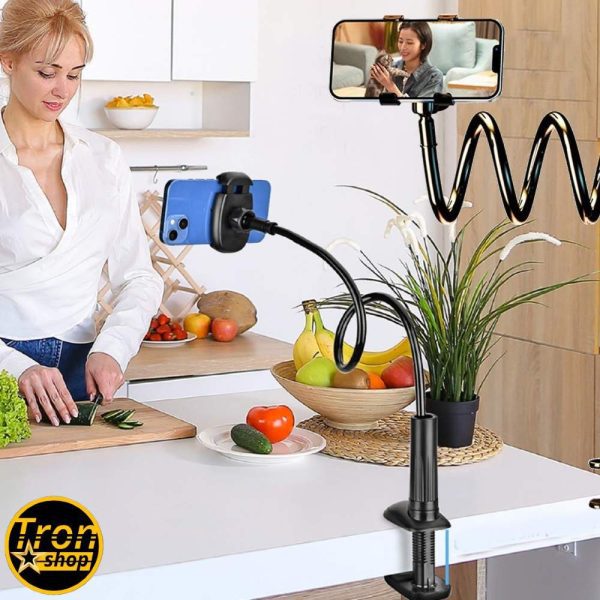 Fleksibilni držač za mobilni telefon i tablet sa zakačkom