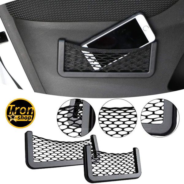 Samolepljivi mrežasti držač i organizer za auto