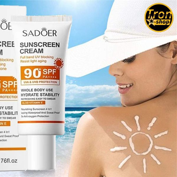 Krema SADOER sa SPF 90+ zaštitom od sunca i vitaminima