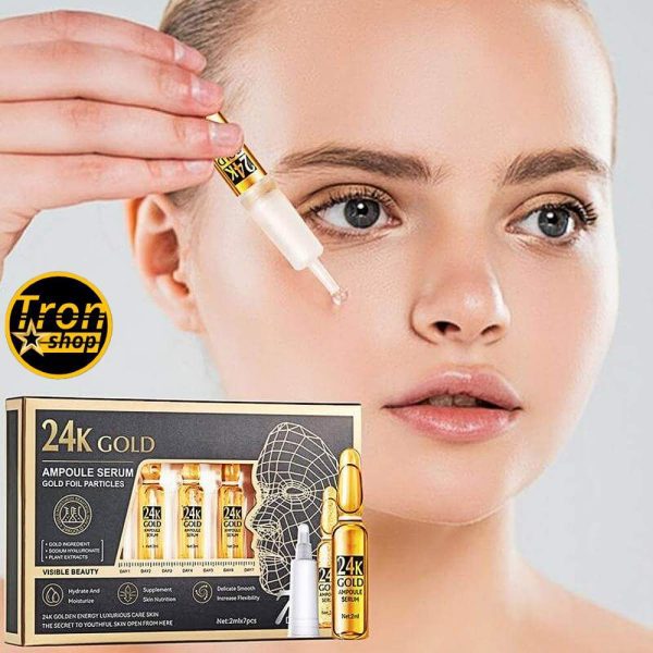 Serum od 24-karatnog zlata za zatezanje lica