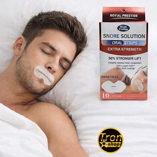 Flasteri za usta – za zdravo disanje kroz nos i protiv hrkanja