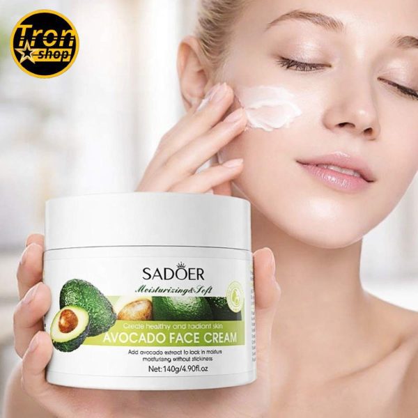 Avokado Hidratantna krema za lice – dubinska hidratacija bez lepljenja